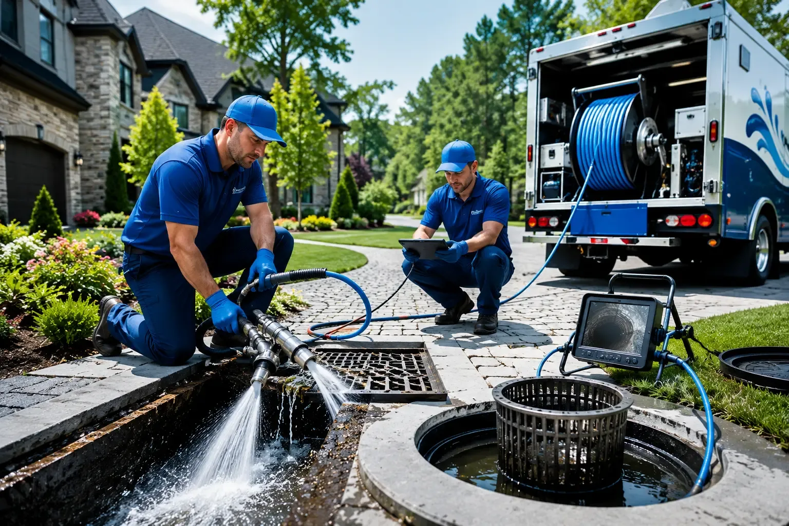 Local outdoor drain cleaning professionals in Advance, NC